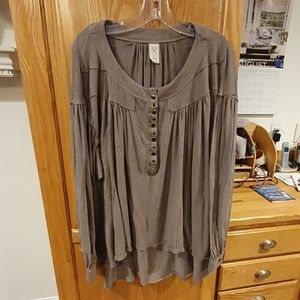 We the Free knit poet's top